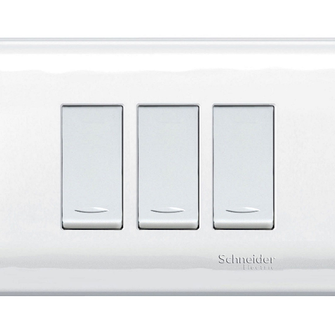 Placa Interruptor 3 Puestos 9/32 Blanco 1