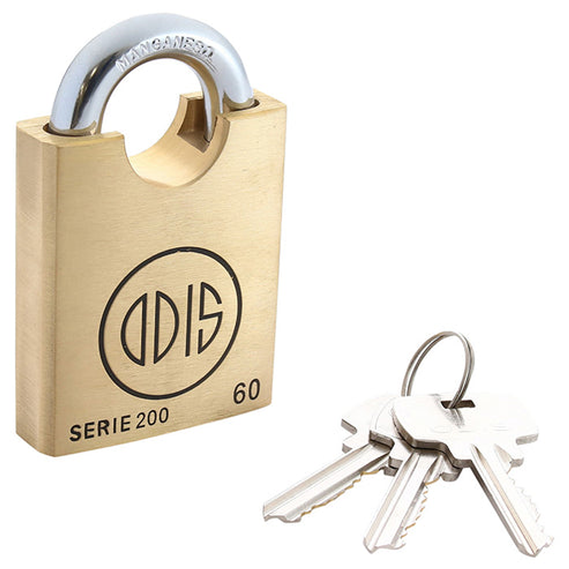 Candado Profesional Mod. 260 Bronce Forjado 60 Mm Display 1
