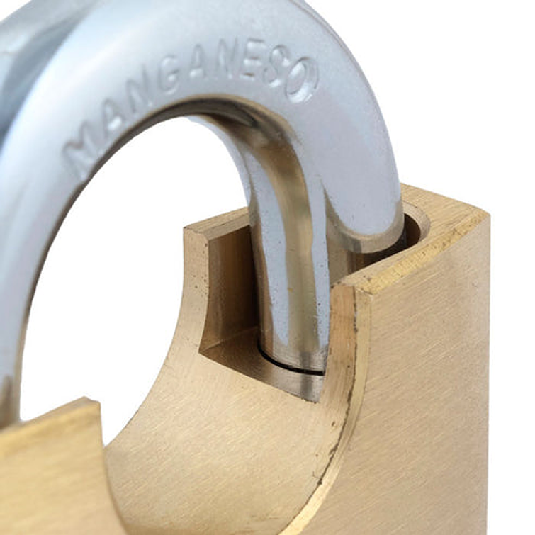 Candado Profesional Mod. 260 Bronce Forjado 60 Mm Display 5