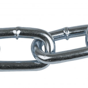 Cadena Galvanizada 10Mm. Eslabon Corto