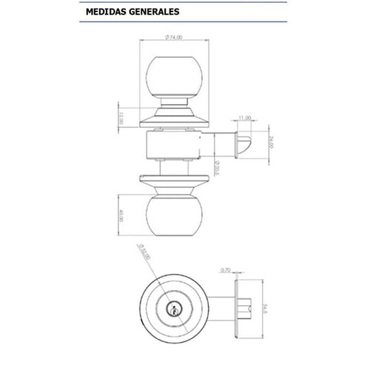 Cerr. Cilindrica Oister 101 Dormitorio B/P 2