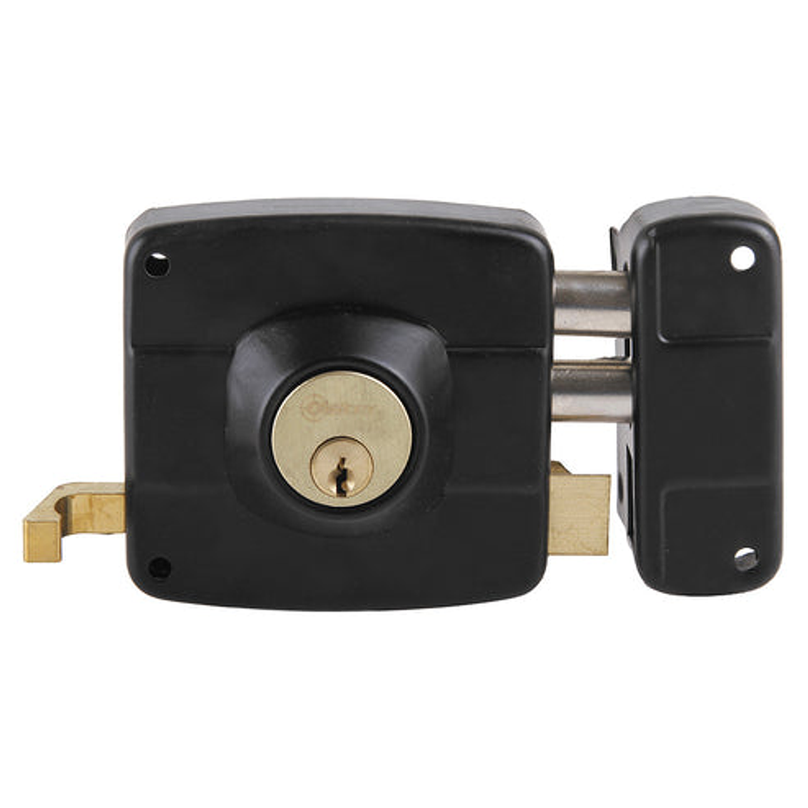 Cerr. Sobreponer Oister Mod. 110 Negra, Blister 2