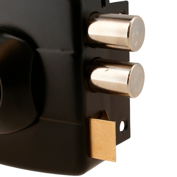 Cerr. Sobreponer Oister Mod. 110 Negra, Blister 5