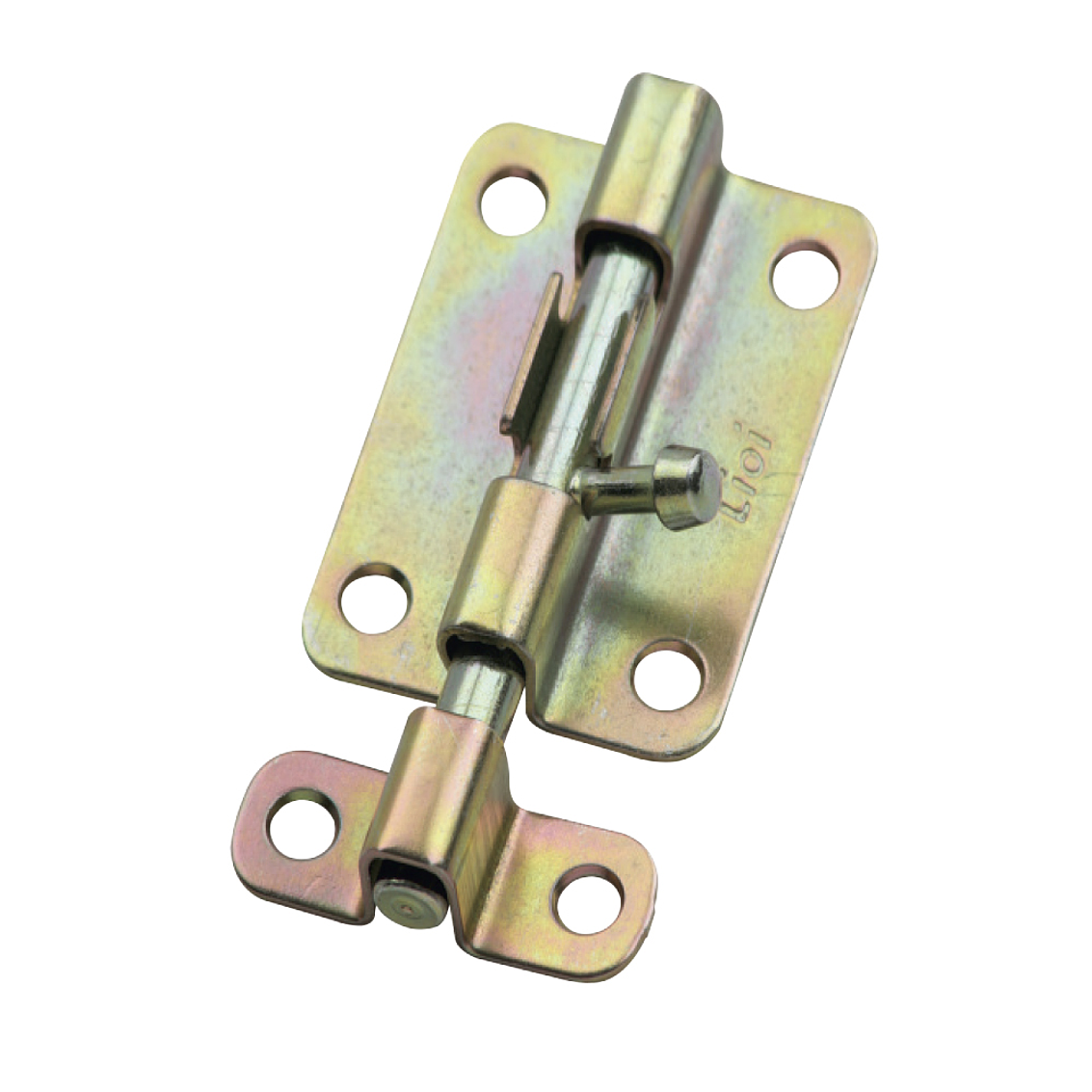 Picaporte Base Recta 1078 2 1/2'' C/Tornillos Zincad Display 1