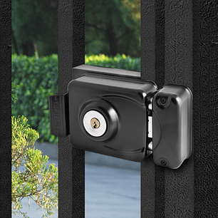 Cerr. Sobreponer Robbusta 7100 Reja C/Cj Negra