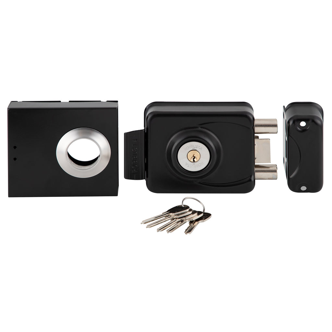 Cerr. Sobreponer Robbusta 7100 Reja C/Cj Negra 3