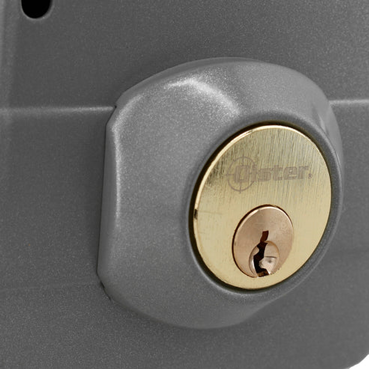 Cerr. Sobreponer Oister Mod. 110 Gris Blister 2