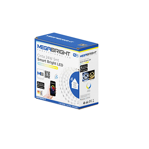 Cinta Led Blanca Smartbright 24W 5Mt Wifi