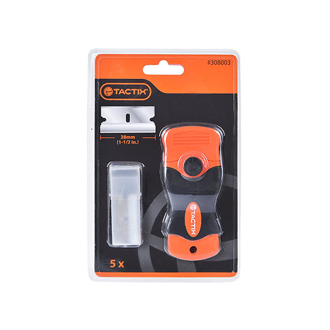 Raspador Tactix 308003 C/5 Hojas Repuesto 2