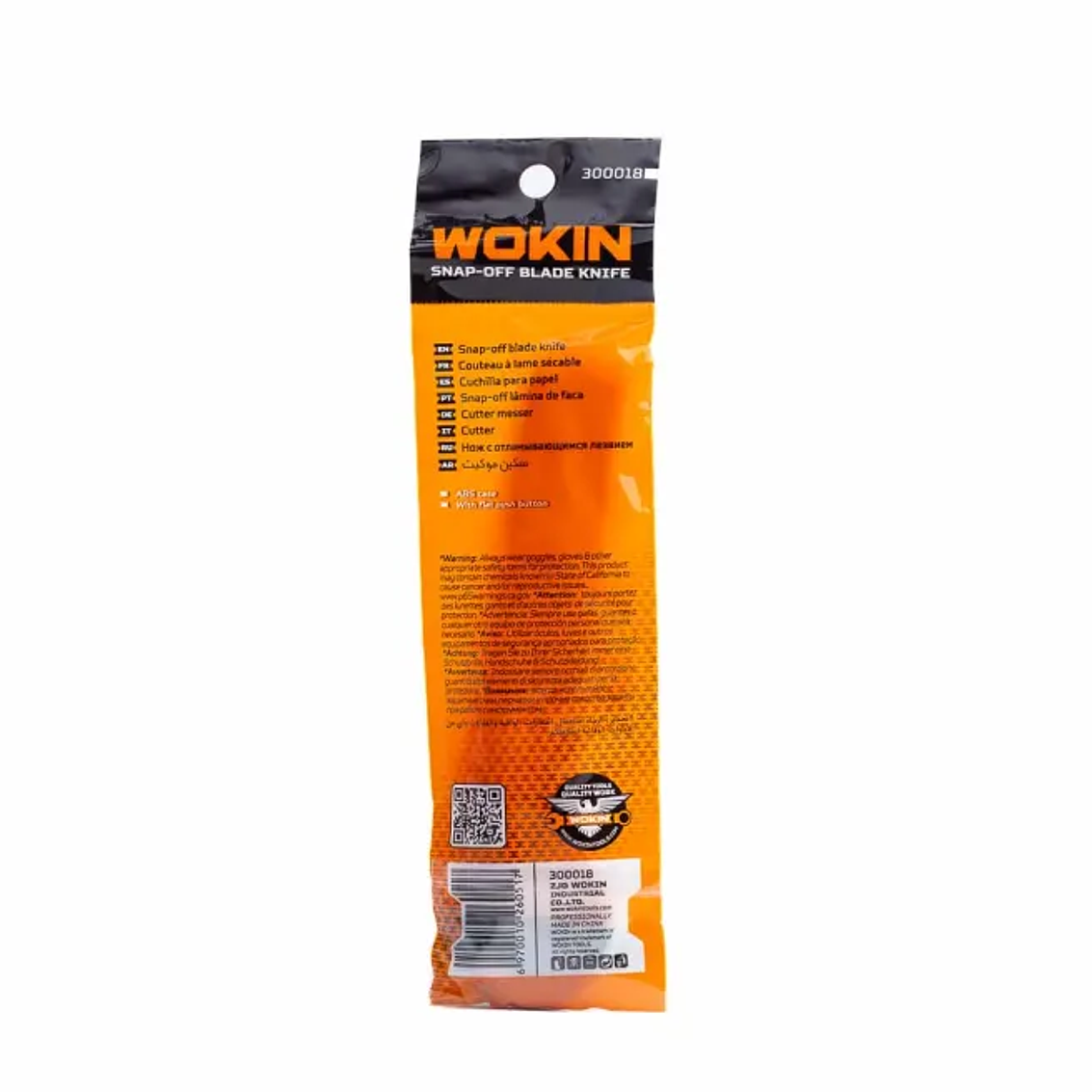 Cuchillo Cartonero 18X100Mm Wokin 4