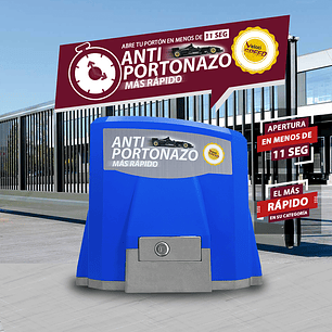 Kit Porton Gran Veloti 1200 Kg S/Cremallera