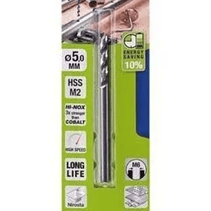 Broca Einhell Acero-Inox 5,0 Mm Akku-Top