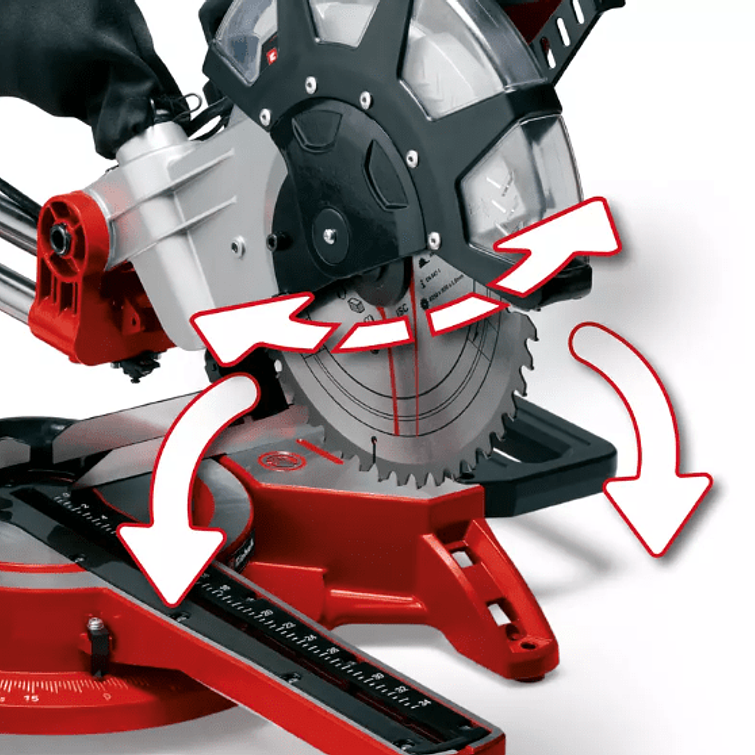 Ingleteadora Einhell Dual 2350 W 4900 Rpm 4