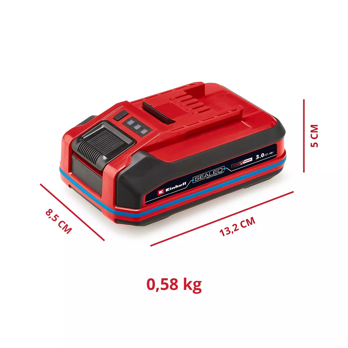 Bateria 3,0 Einhell Ahm Sealed Pxc Plus 2 13