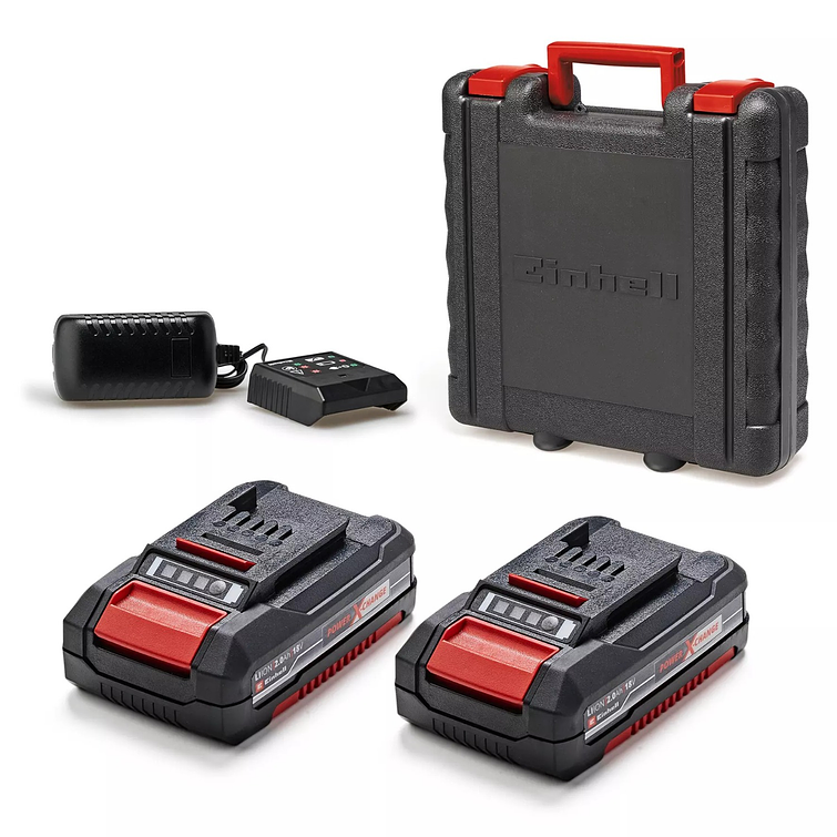 Taladro Atornillador Inalambrico 18V 2 Bat X 2,0 Ah + Cargador 3