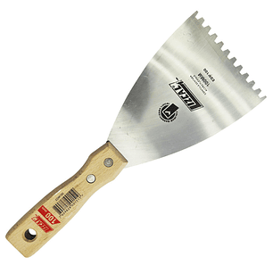 Espatula Metal Dentada 100Mm Lizcal