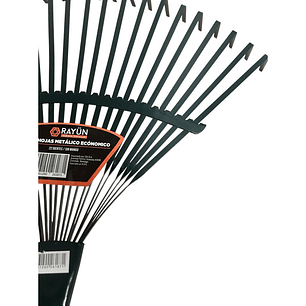 Barre Hojas Metalico 22 Puas C/Mango