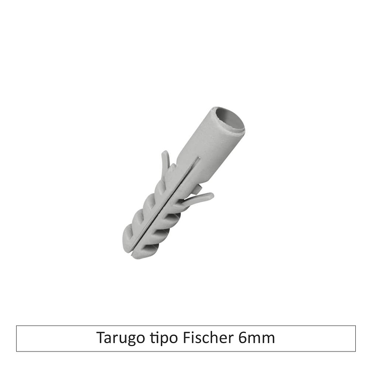 Tarugo Tipo Fischer 06Mm Bolsa 100 Und 1