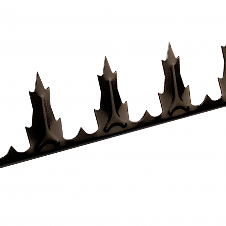 Defensa Muro Simple Modelo Escorpion 90° Esmaltada 1 Mts. 1