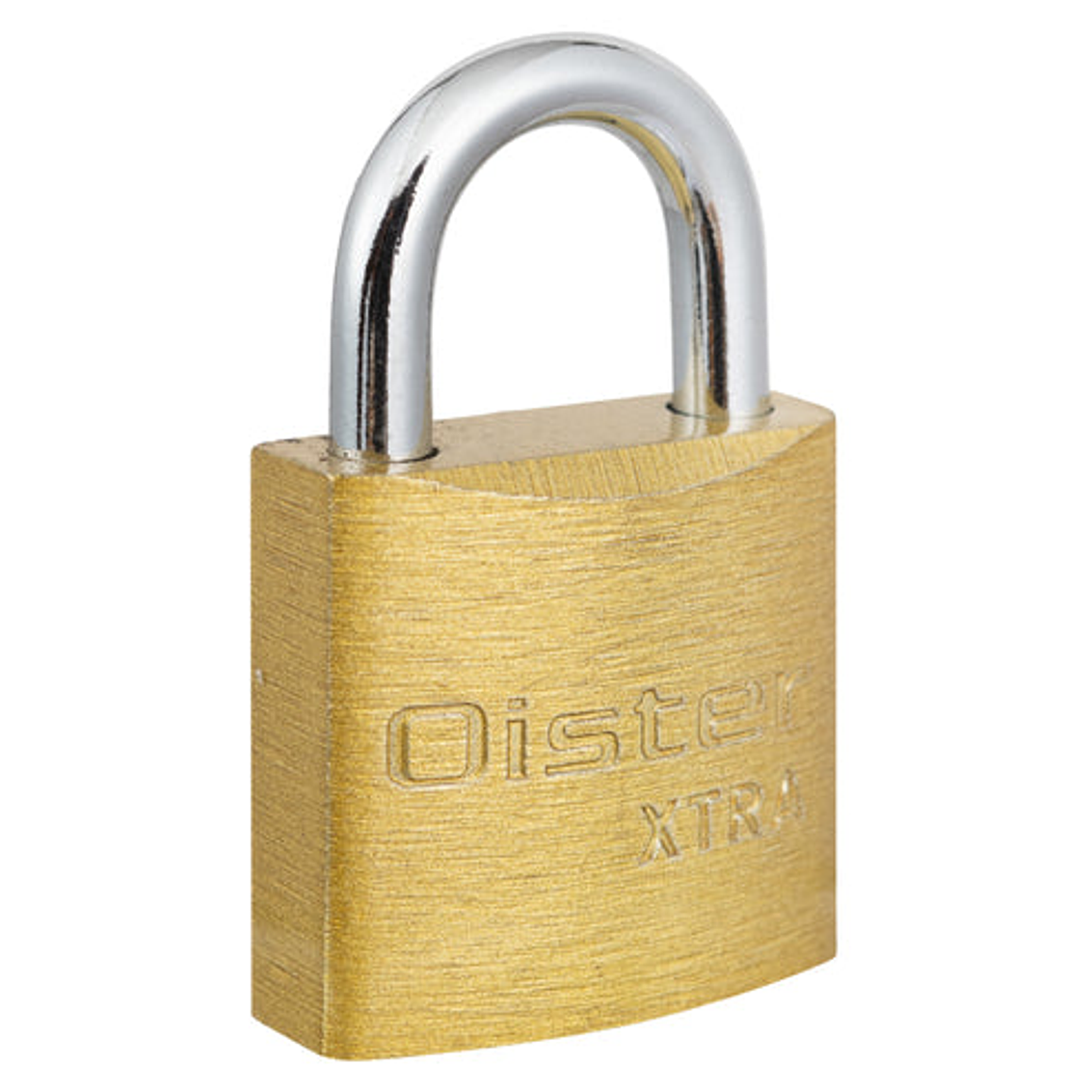 Candado Oister Extra 25Mm Fierro Bronceado Caja 2