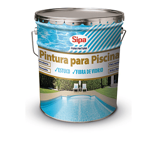 Pintura Piscina Azul Sipa Tineta