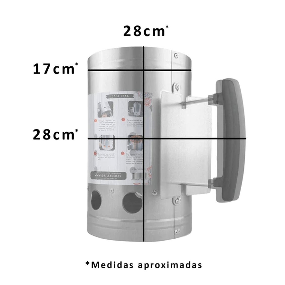 Encendedor De Carbon Grilltech 2