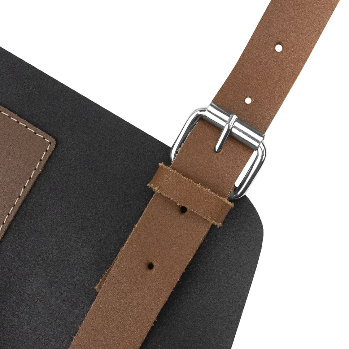 Pechera Cuero Asador Master Black Grilltech 2