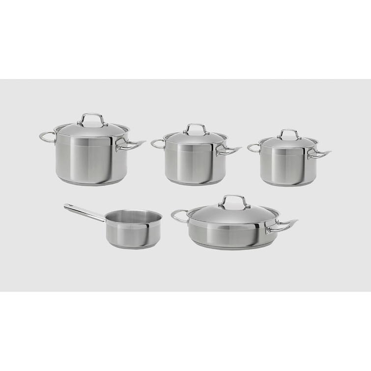 Set Ollas De Induccion 9 Pzas. 1