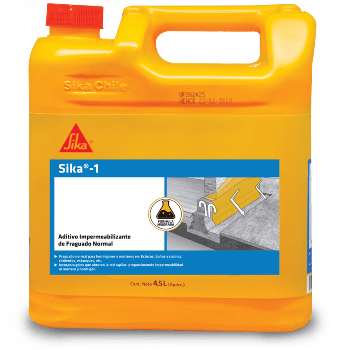 Sika # 1 Galon 4,5 Lts. 1