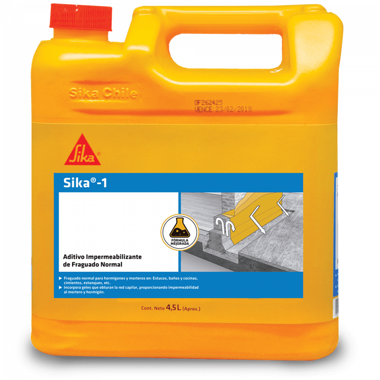 Sika # 1 Galon 4,5 Lts. 1