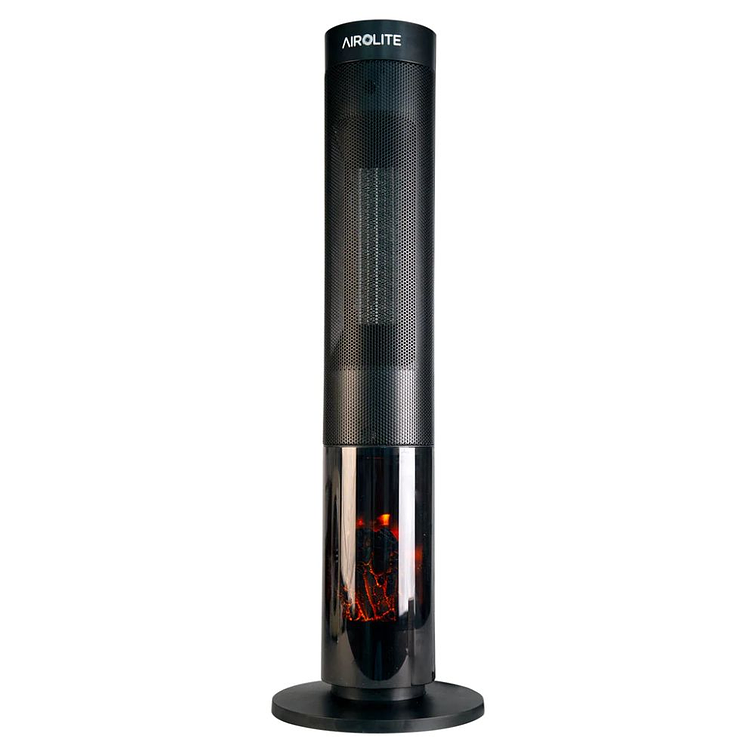 Chimenea Electrica Oscilante De 2000W Con Control Remoto 1