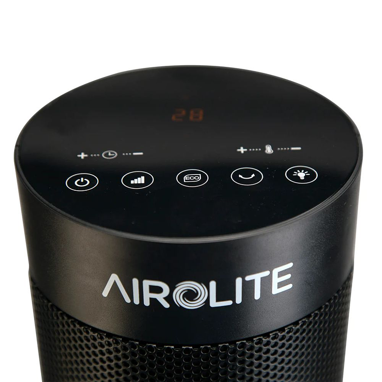 Chimenea Electrica Oscilante De 2000W Con Control Remoto 3