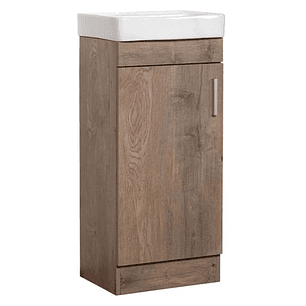 Kit Mueble Claire 40 Lenga + Cubierta Blanche