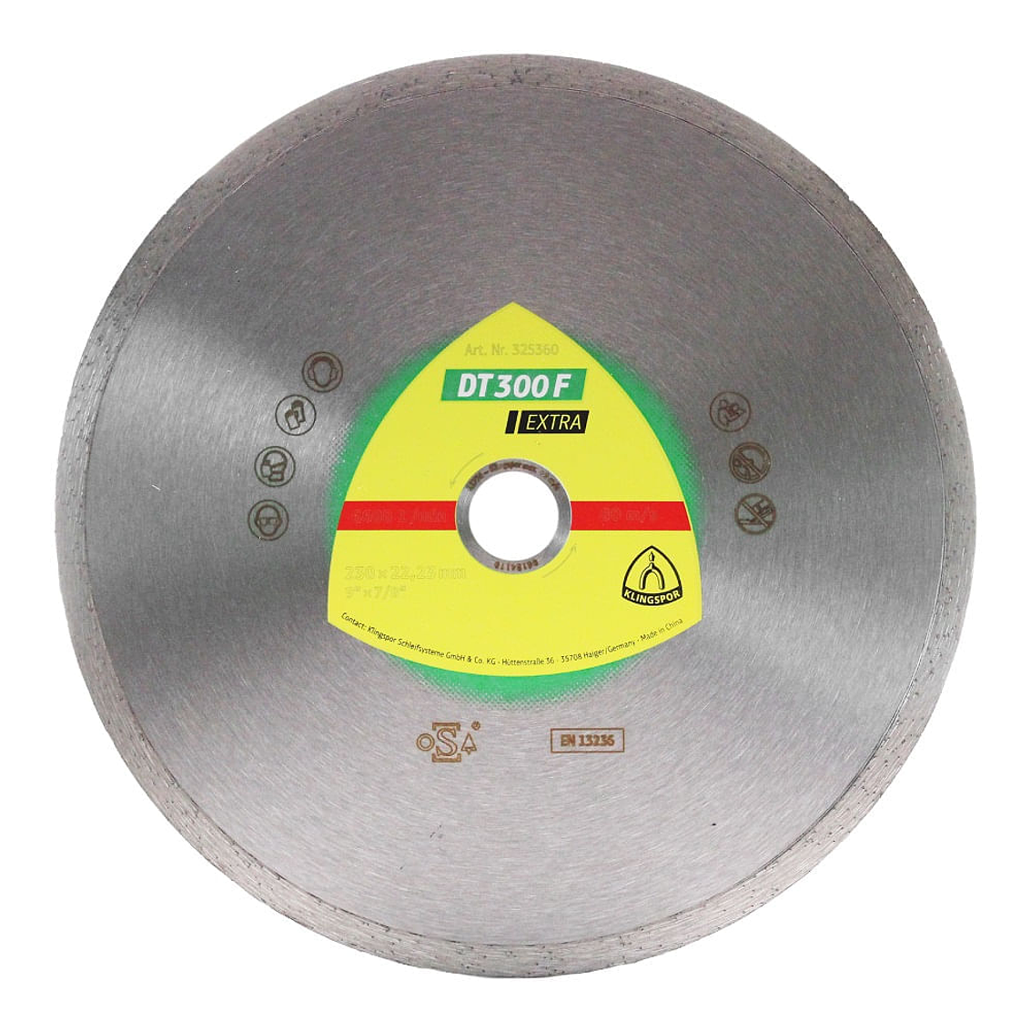 Disco Diamantado Continuo 9  (325360) Klingspor 1