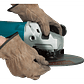 Esmeril Angular 9 2200W. Hombre Muerto (Ga9060) Makita - Miniatura 4