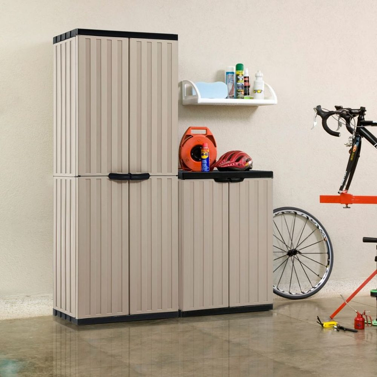 Armario Plastico Multiuso Café Claro Rimax 2