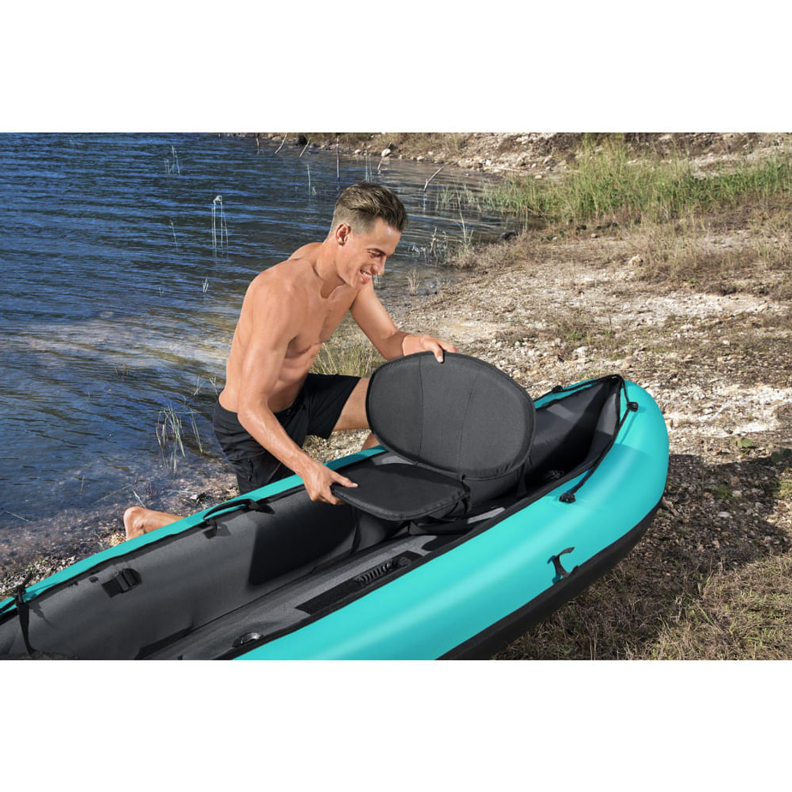 Kayak Ventura 1 Persona Hydro-Force 280 X 86 Cms Bestway 3