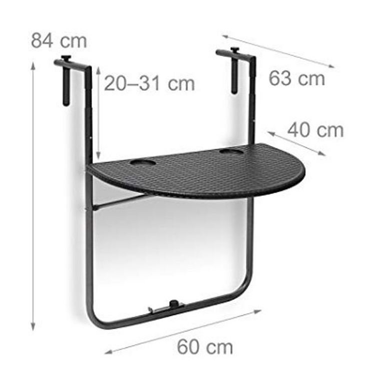 Mesa Para Balcon 60Cm Northwest 3
