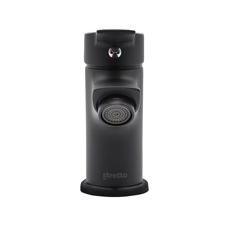 Monomando Lavatorio Arezzo Negro Mate 1