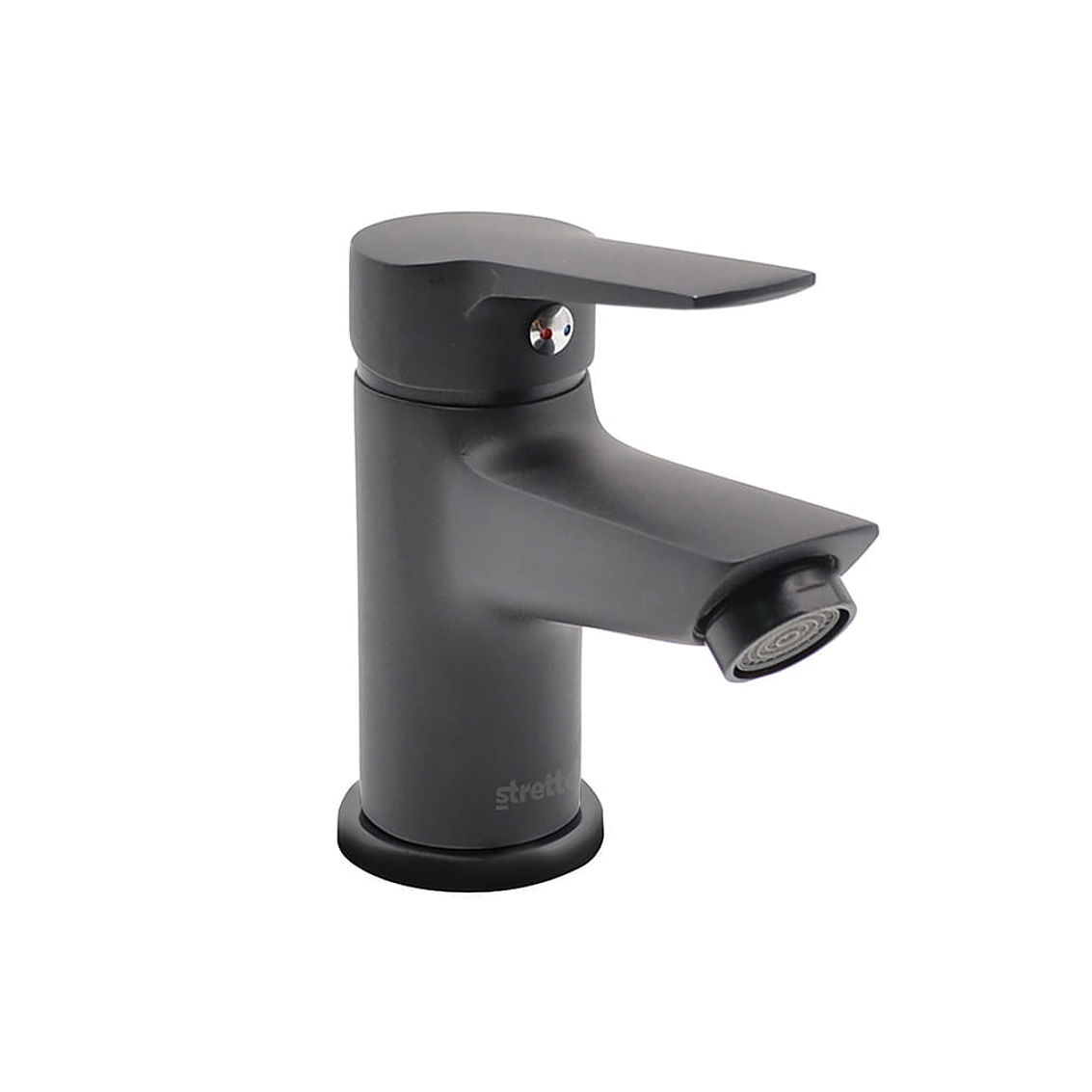 Monomando Lavatorio Arezzo Negro Mate 5