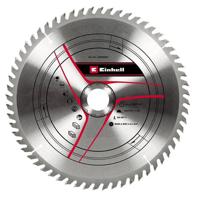 Disco Sierra Einhell 7 1/4 - 60D 1