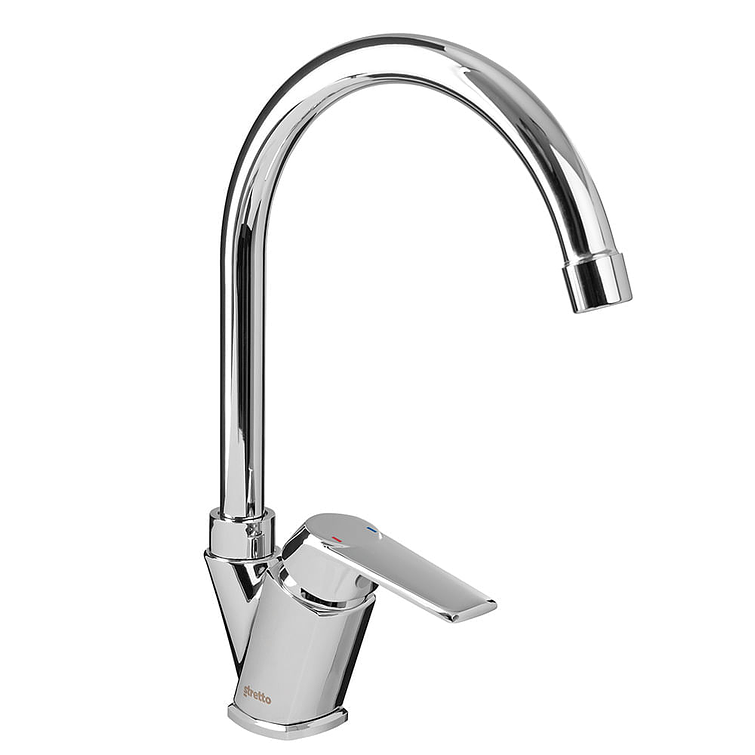 Monomando Lavaplato Modena Cromo 1