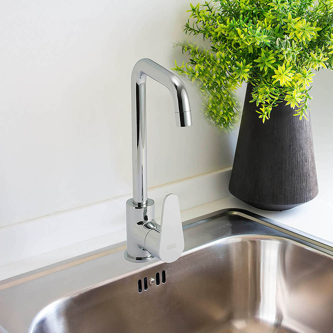 Monomando Lavaplato Dessin Cromo 40Mm 9