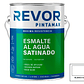 Esmalte Al Agua Satin Gl. Blanco Pintamax Revor - Miniatura 1