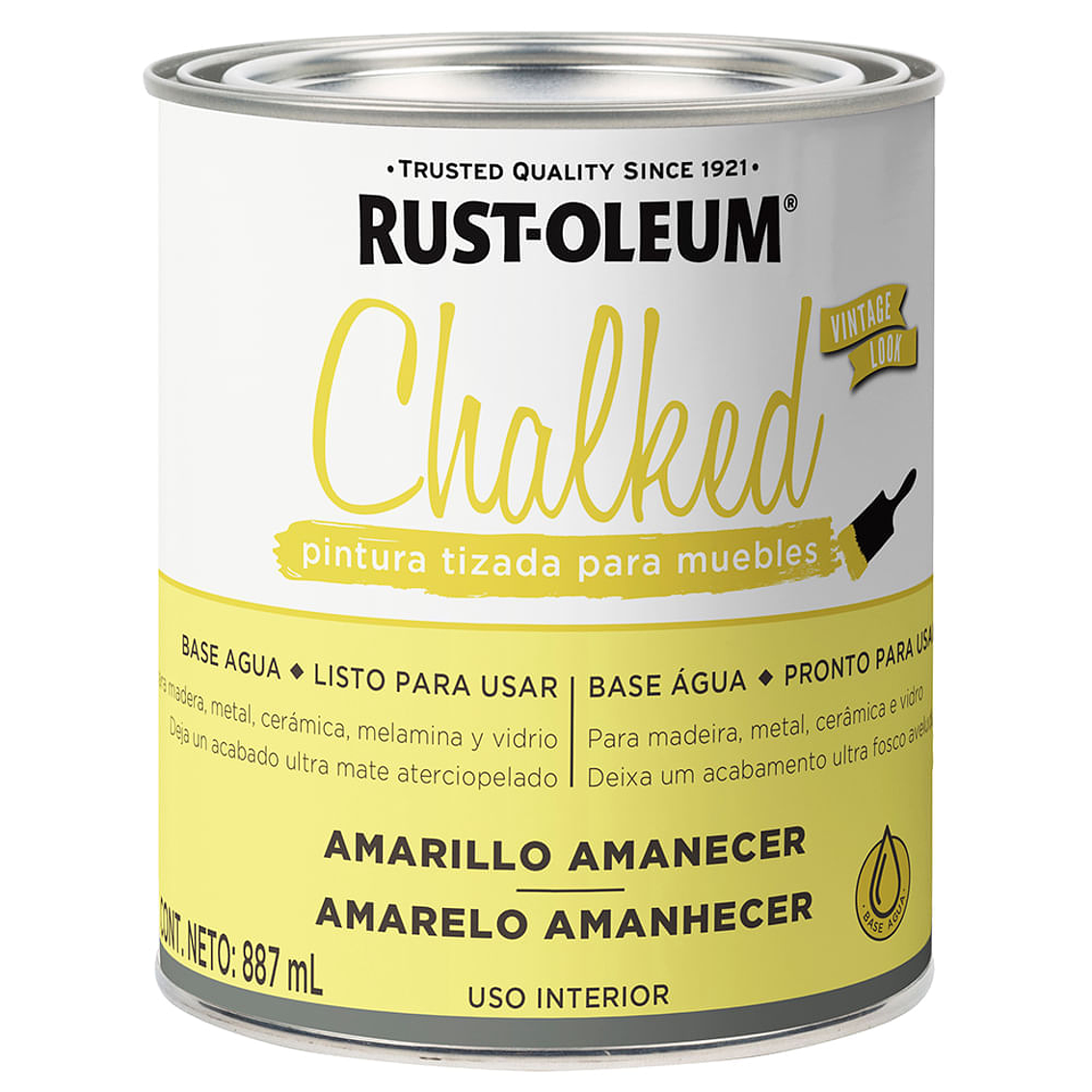 Pintura Tizada Chalked Amarillo Amanecer 0,887L 1