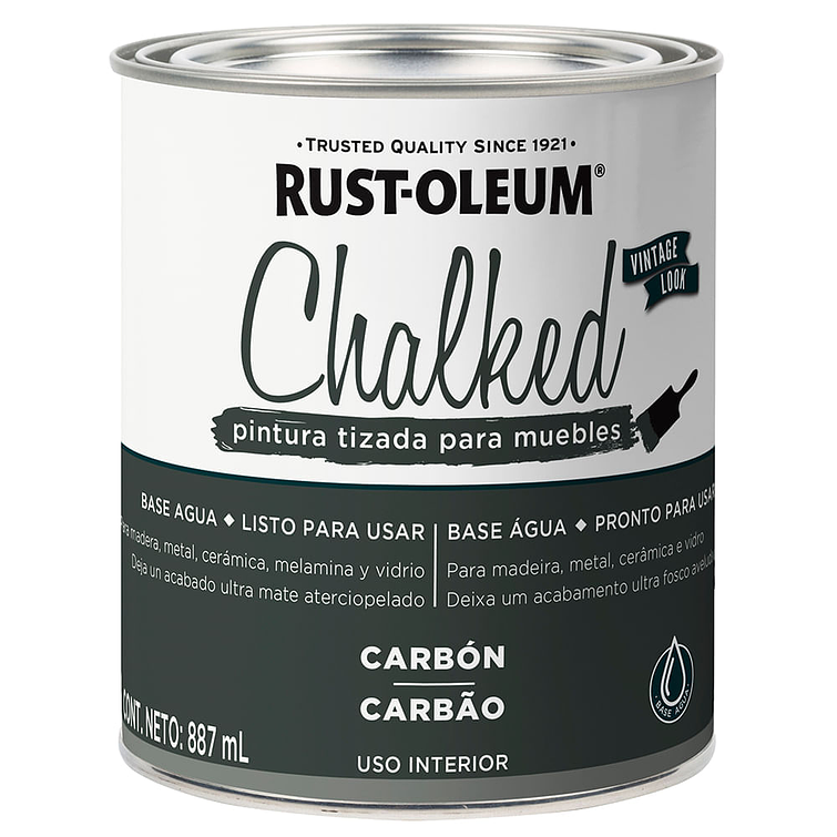 Pintura Tizada Chalked Carbon 0,887L 1