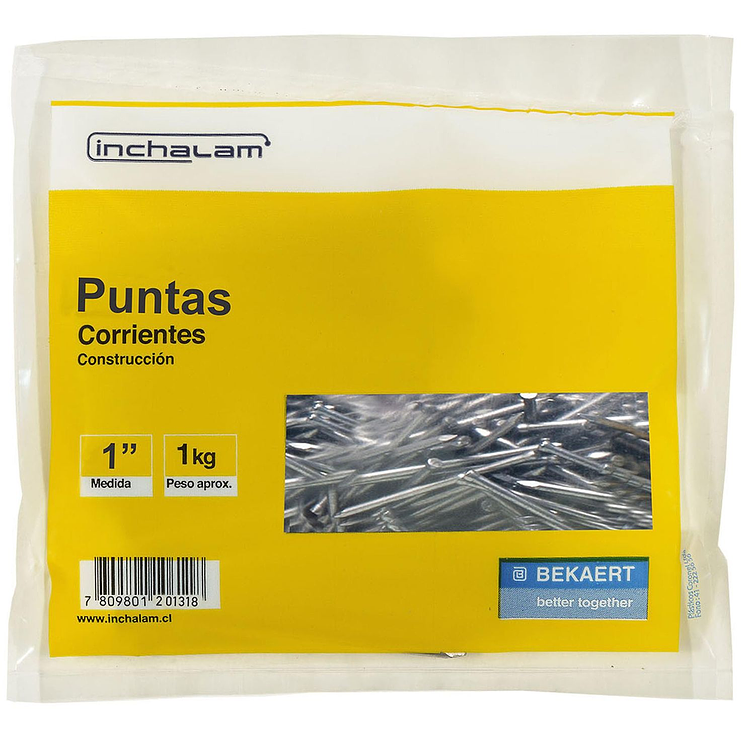 Puntas De 1 Bolsa 1Kg. (Clpta0250156002) Inchalam 3