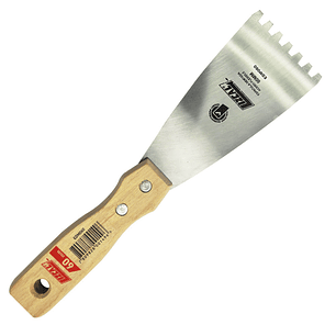 Espatula Metal Dentada 60Mm