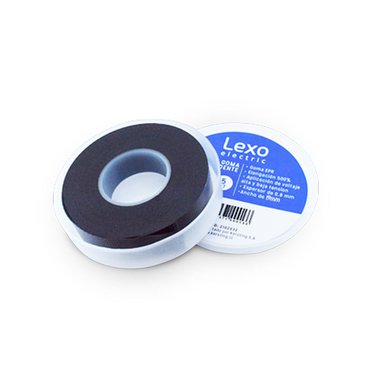 Cinta Goma Autofundente Negra 19Mm 5Mt 1