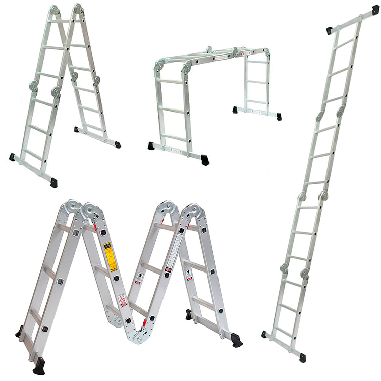 Escalera Multiproposito 12P/150Kg 2